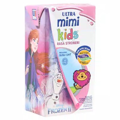 Susu Ultra Mimi Kids Rasa Stoberi 125Ml