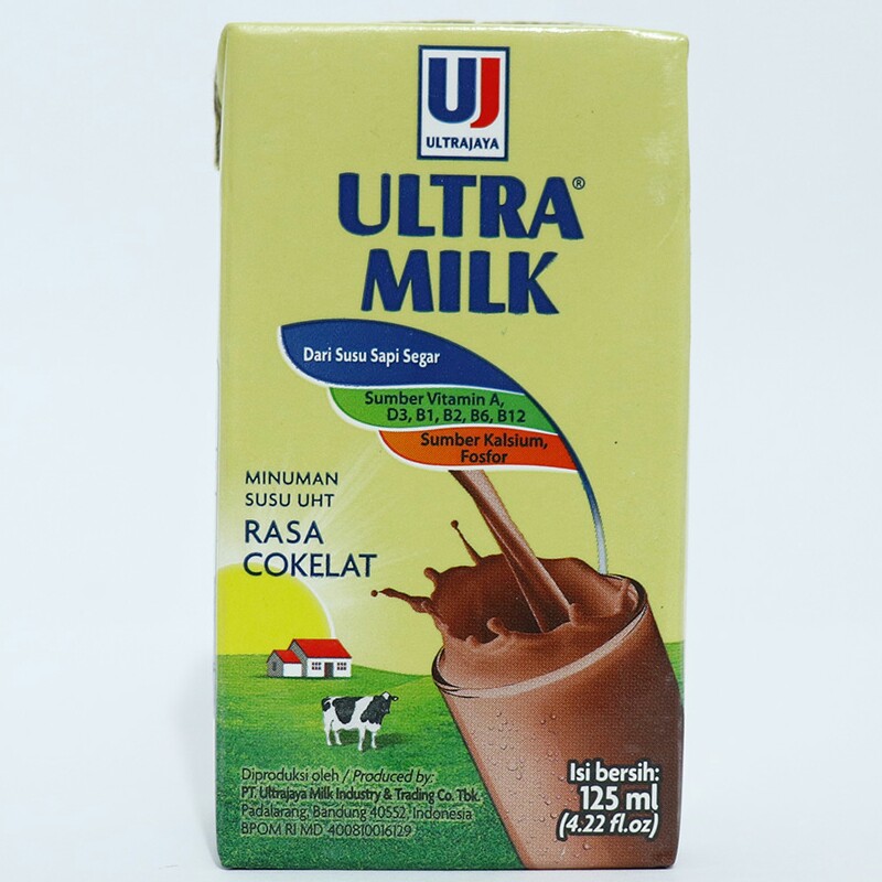 Susu ultra coklat 125ml