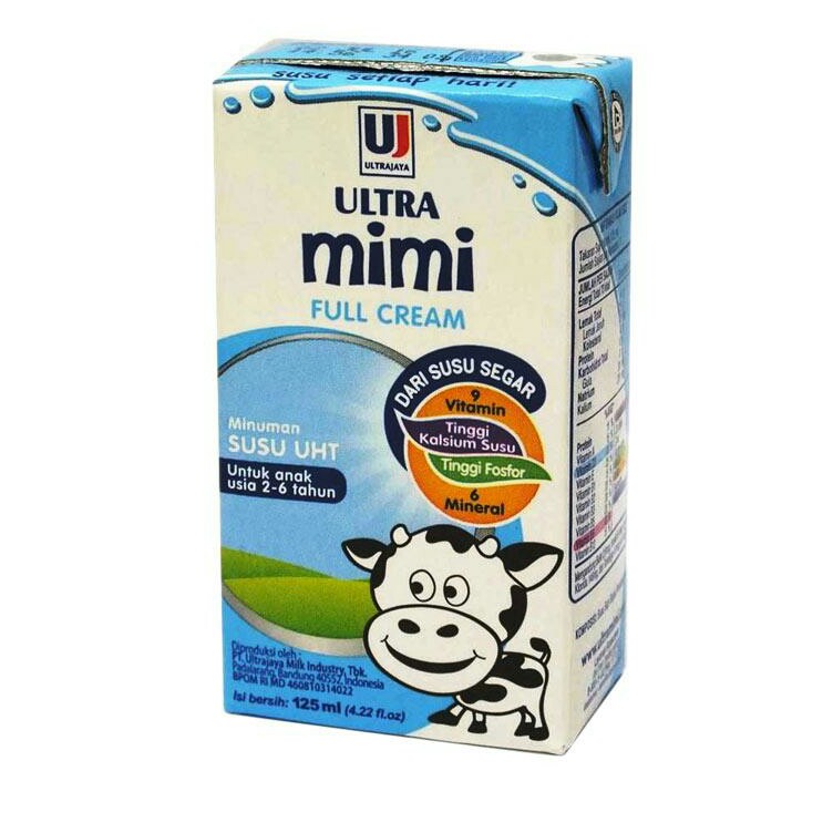 Susu ultra mimi putih 125ml