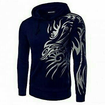 Sw Hodie Dragon Navy