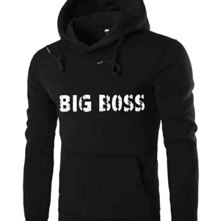 Sweater Big bos Hitam