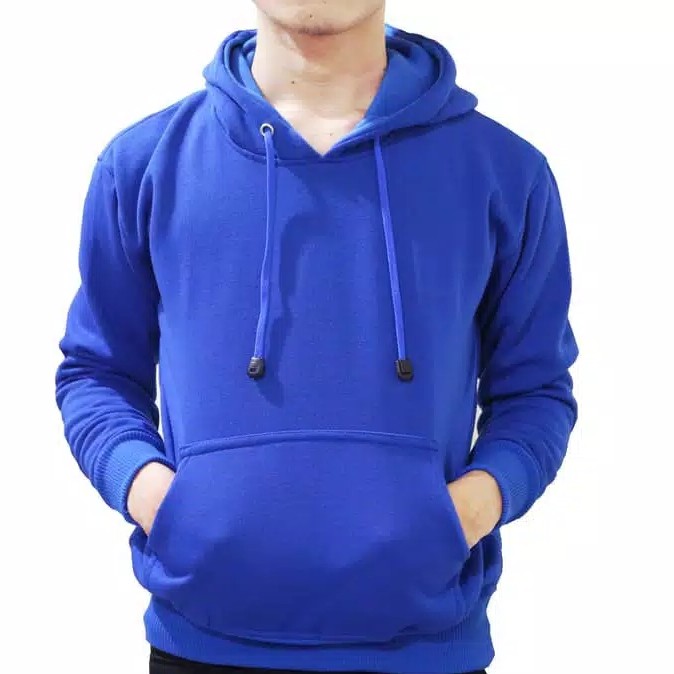 Sweater Hodie Pria Polos Fleece 5