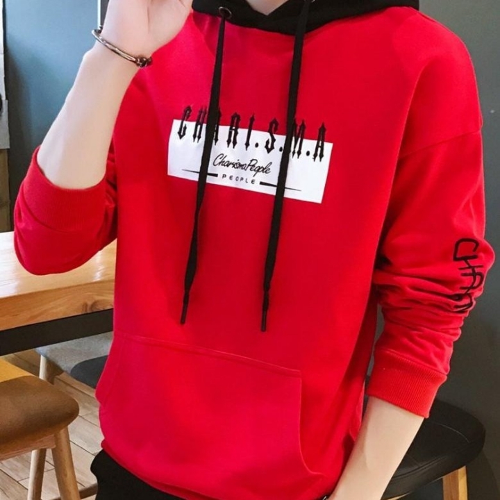 Sweater Hoodie Charisma Merah