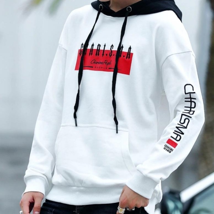 Sweater Hoodie Charisma Putih