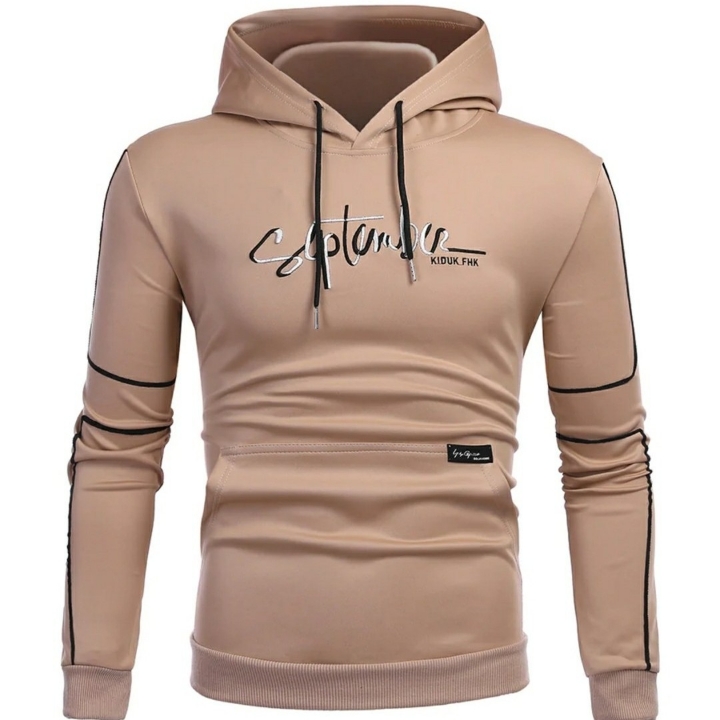 Sweater Hoodie September Coklat