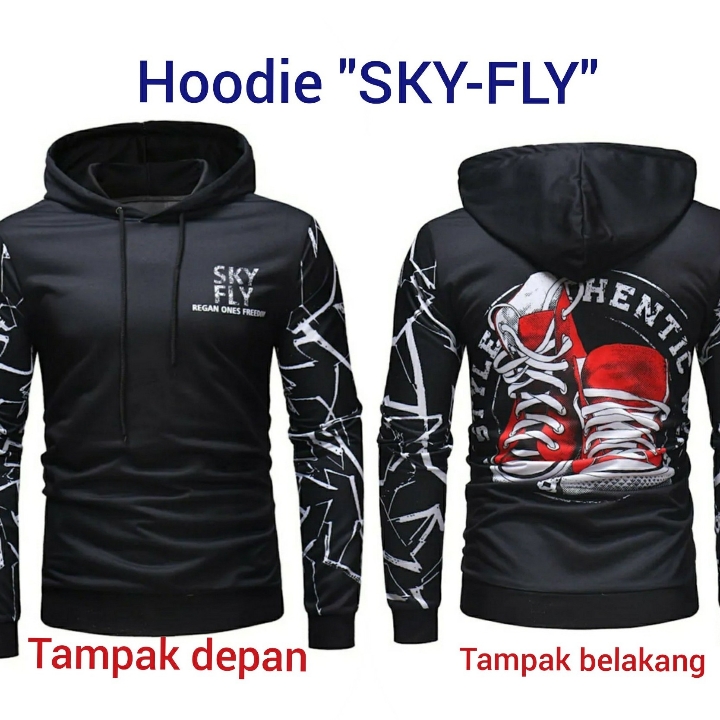 Sweater Hoodie Sky Fly