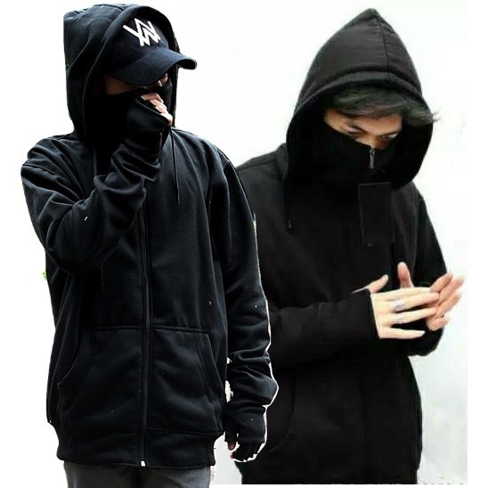 Sweater Pria Hoodie Ninja Sweater Polos Sweater Masker