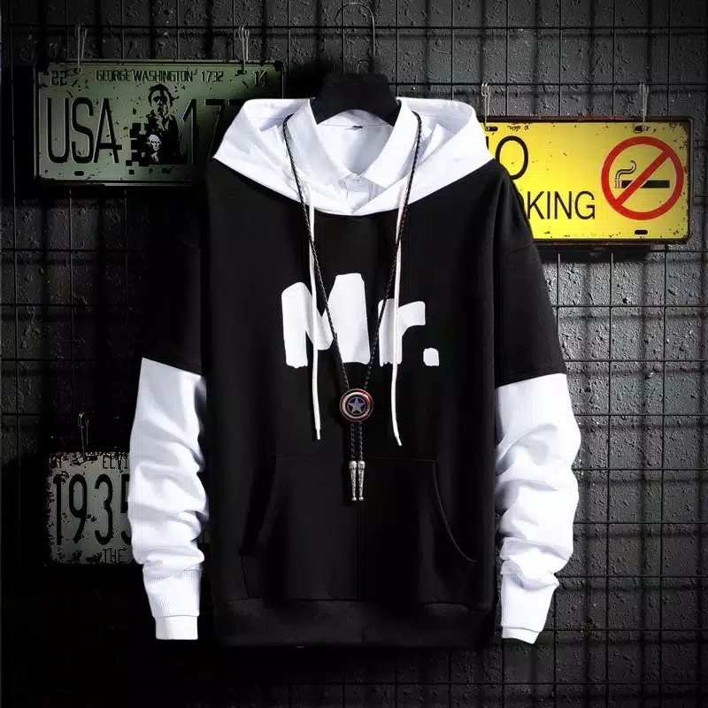 Sweater Pria l MR HOODIE COWO Musim Gugur l Hodie 3