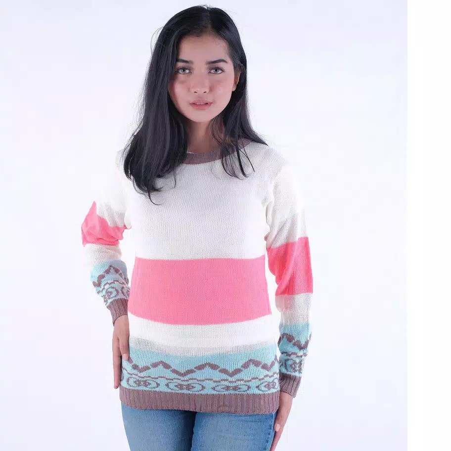 Sweater Wanita Monna Tribal