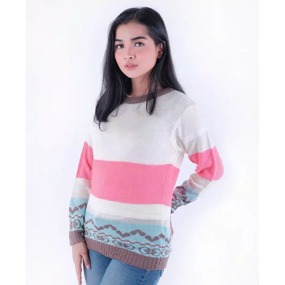 Sweater Wanita Monna Tribal 2