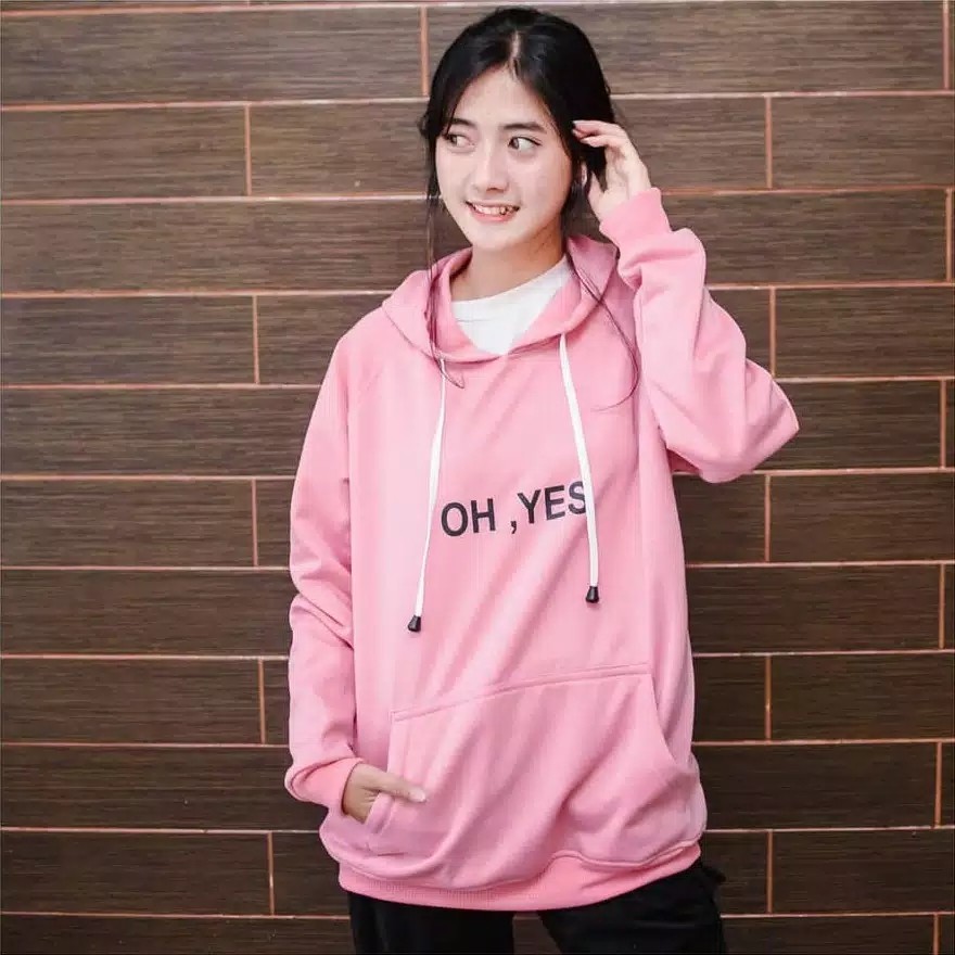 Sweater Wanita Oh Yes Sweater Fleece 4