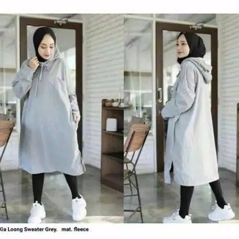 Sweater long hodie kia 4