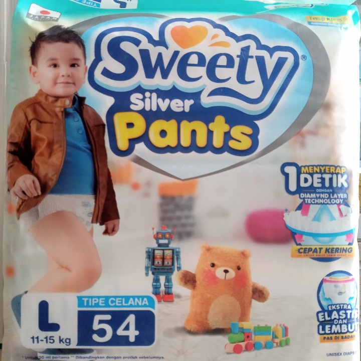 Sweety Silver Pants L 2