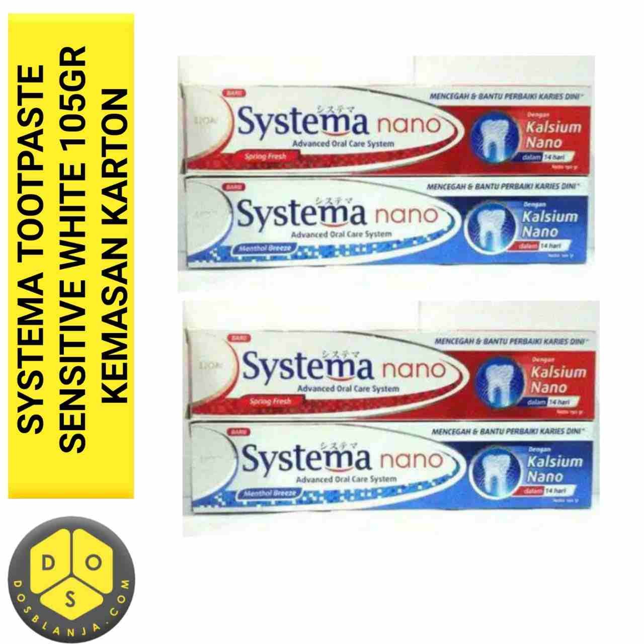 Systema Toothpaste Sensitive White 105gr