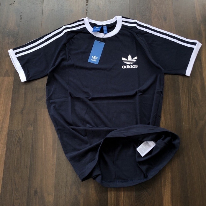 T-Shirt Adidas Linear Navy Trifoil Mini