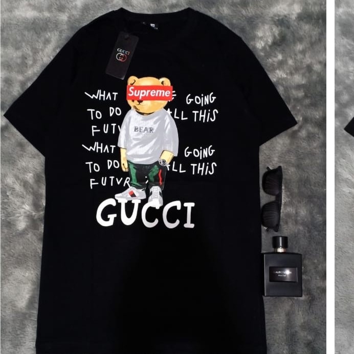 T-Shirt Gucci Bear X Supreme