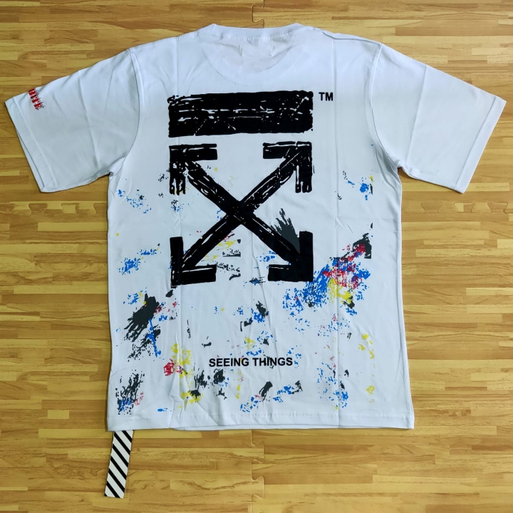 T-Shirt Off White Galaxi