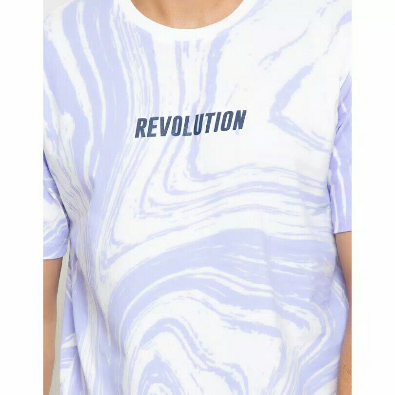 T Zone T-Shirt Fullprint Abstract Revolution - Pu 5