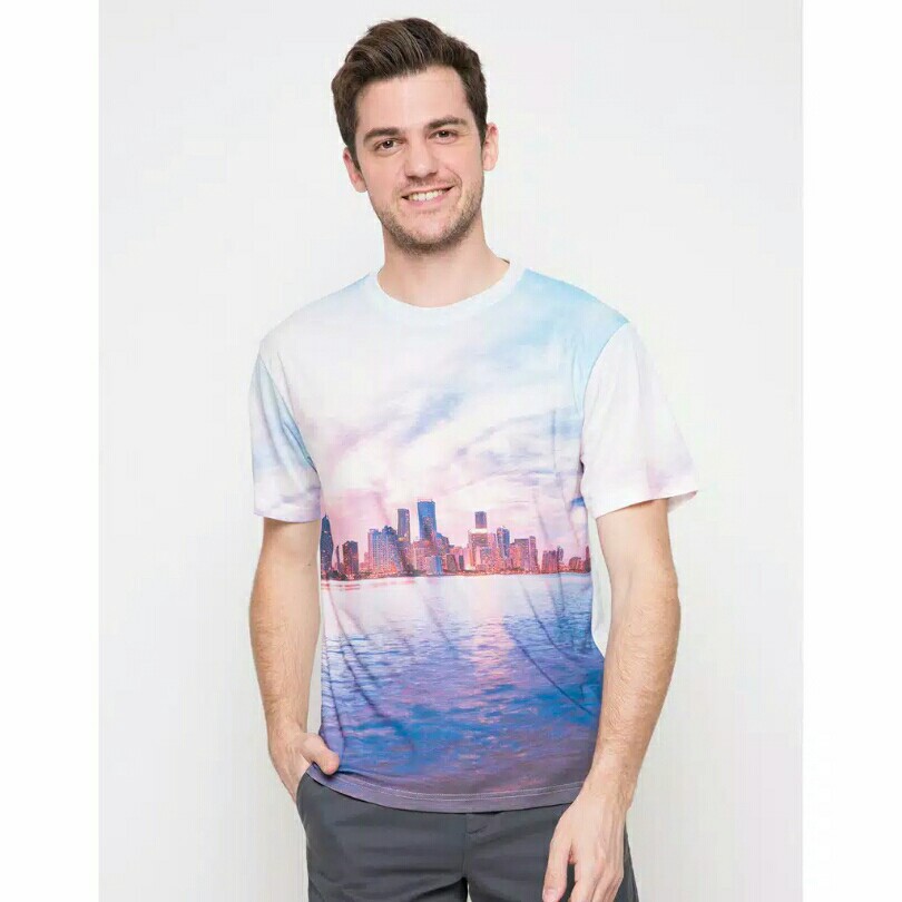 T Zone T-Shirt Print Technic Sublim City - Assort