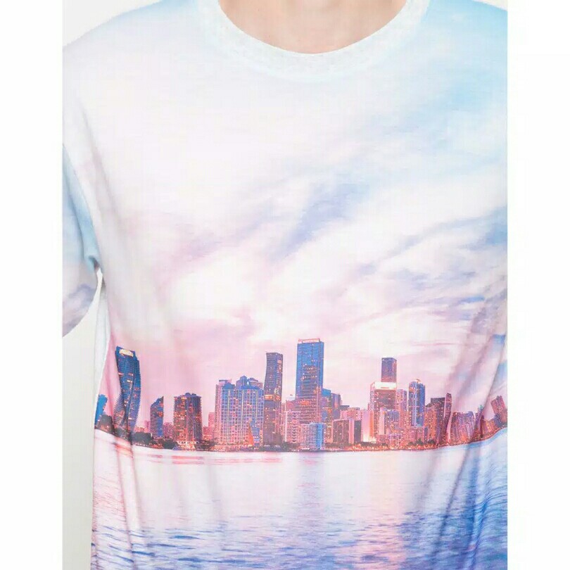 T Zone T-Shirt Print Technic Sublim City - Assort 5