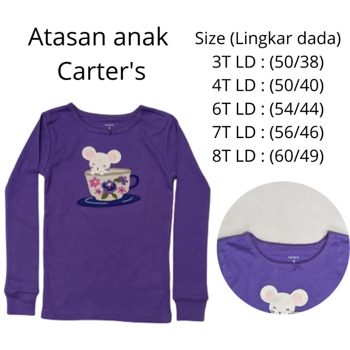 T-shirt Anak Carters