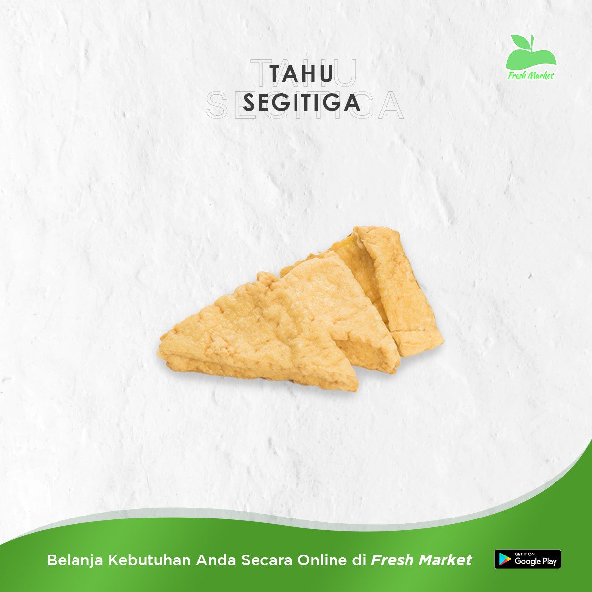 TAHU SEGITIGA KUNING 1 BUNGKUS