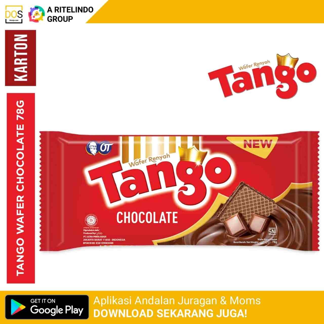 TANGO WAFER LONG Chocolate 78g