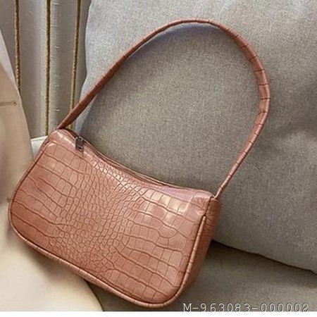 TAS BAHU WANITA CROCO VINTAGE 5