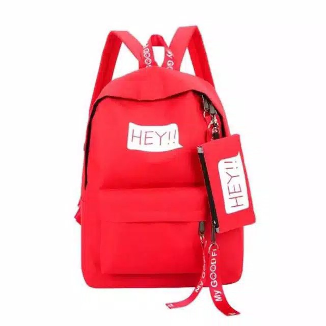 TAS HEY - Tas Ransel Backpack Fashion Korea 3