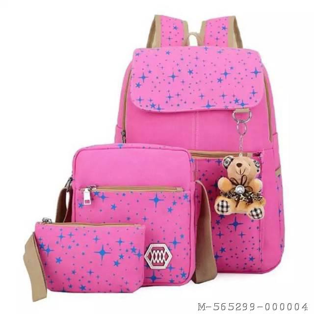 TAS RANSEL WANITA KANVAS 3