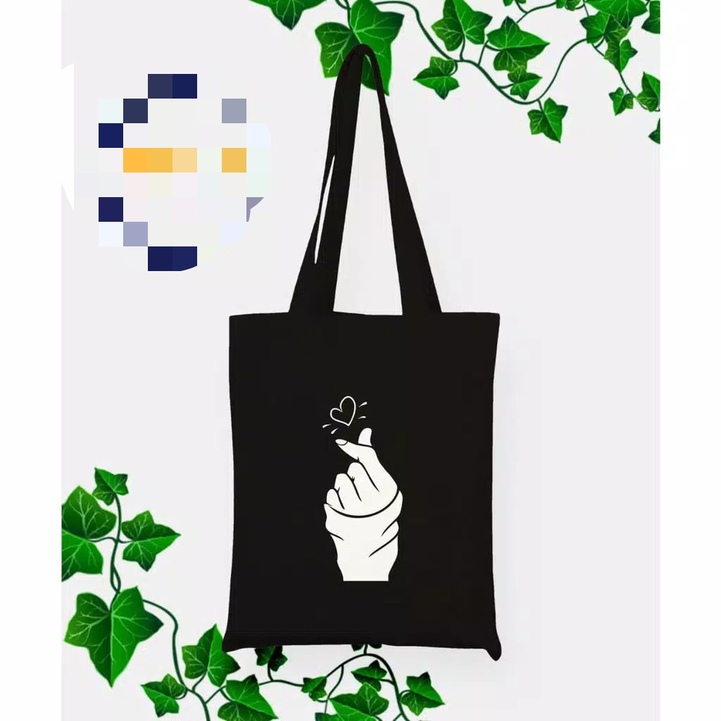 TB 01 HANDS LOVE TOTE BAG