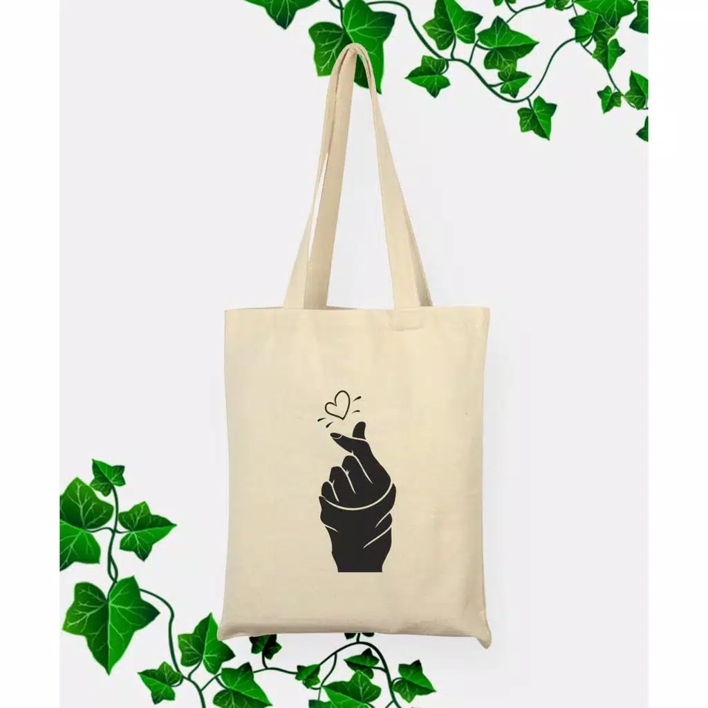 TB 01 HANDS LOVE TOTE BAG 2