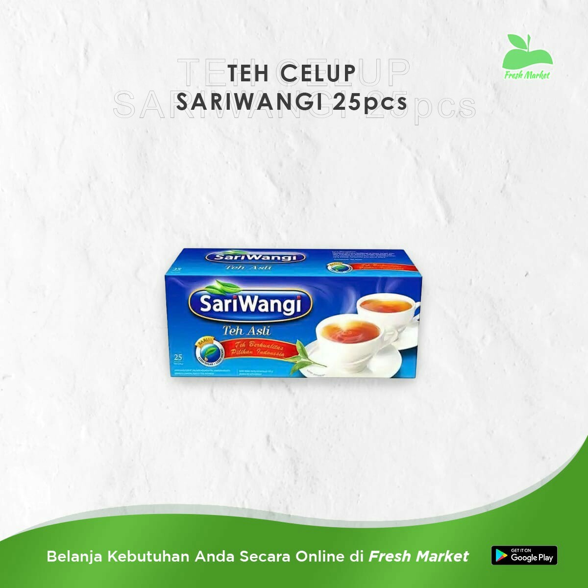 TEH CELUP SARIWANGI 25 PCS