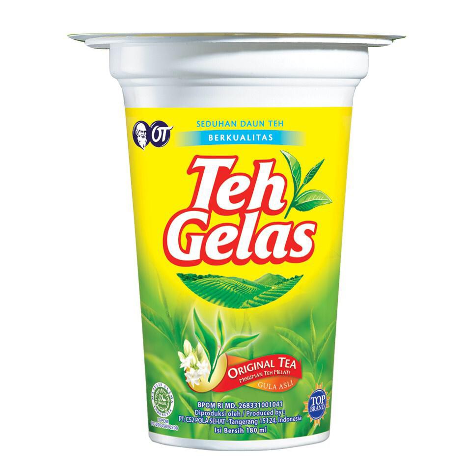 TEH GELAS ORIGINAL TEA 180 ML