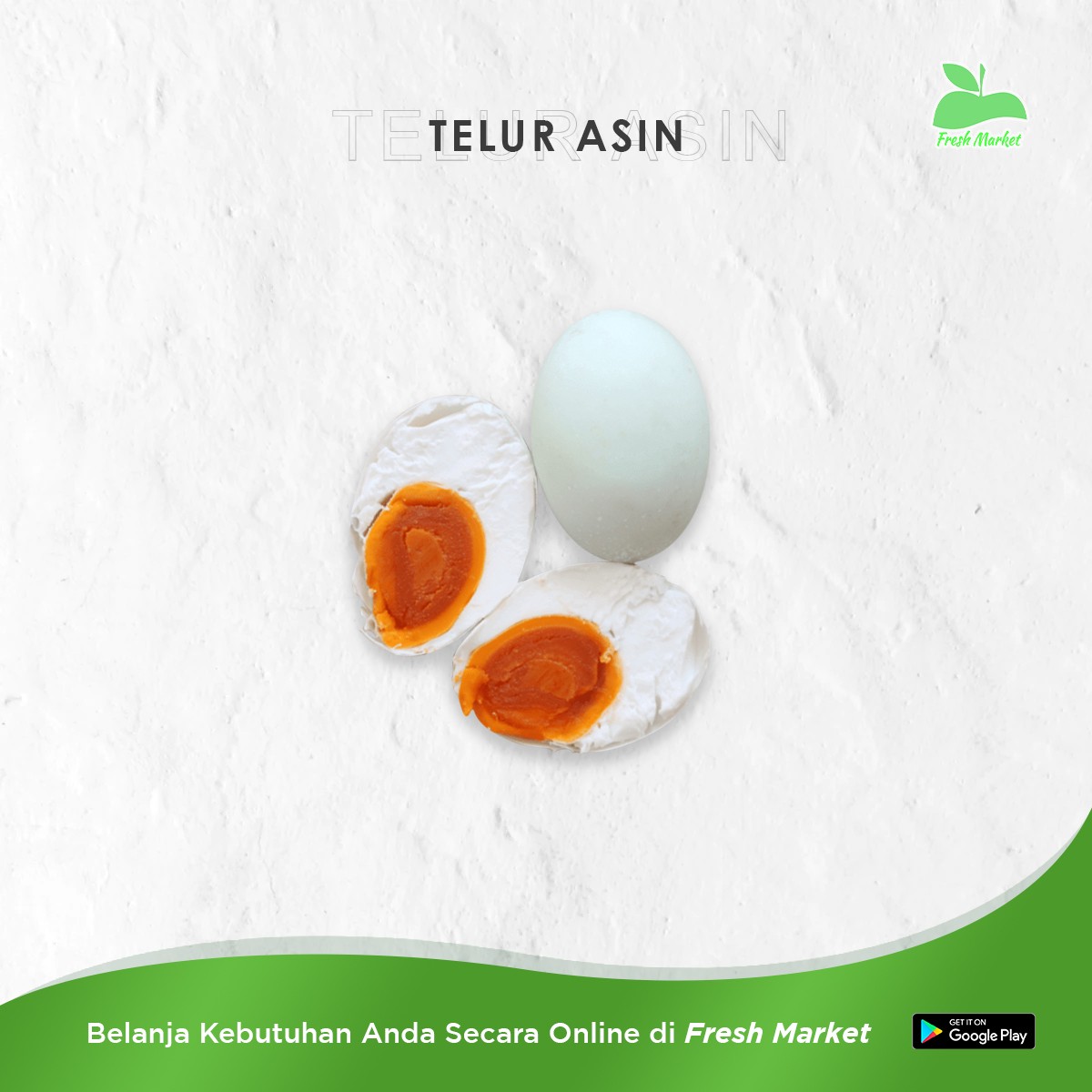 TELUR ASIN 1 BIJI