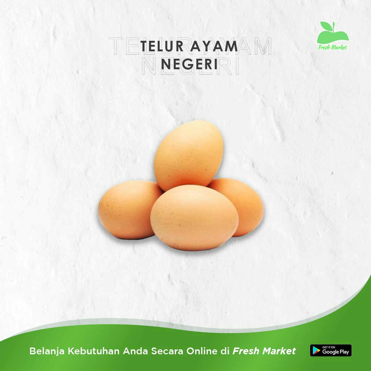 TELUR AYAM NEGERI 250 GRAM