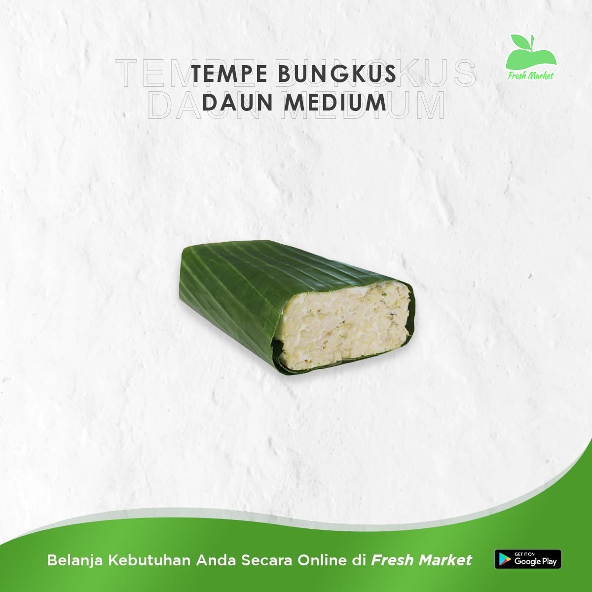 TEMPE BUNGKUS DAUN MEDIUM 1 PCS