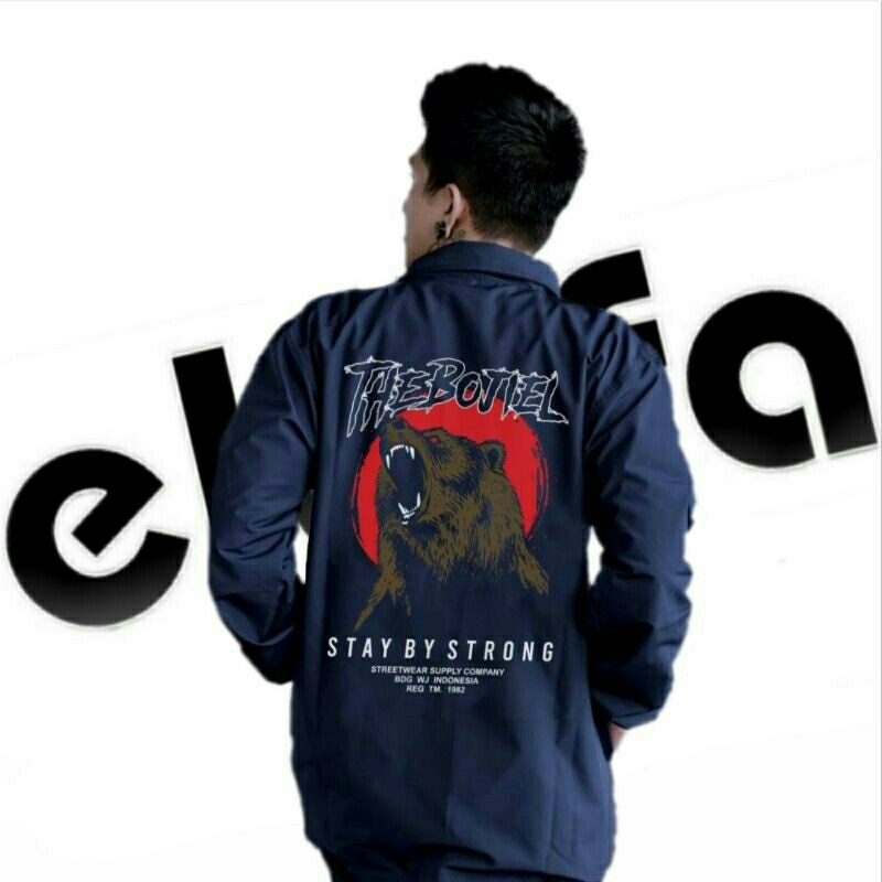 THE BOJIEL ORIGINAL JAKET COACH MOTIF 2