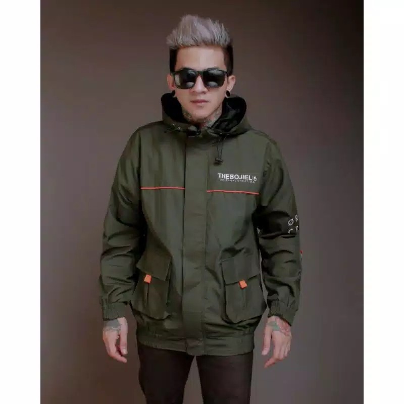 THE BOJIEL ORIGINAL JAKET WATERPROOF OUTDOOR PARKA CARGO 3