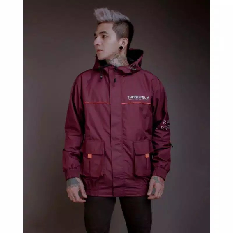 THE BOJIEL ORIGINAL JAKET WATERPROOF OUTDOOR PARKA CARGO 4