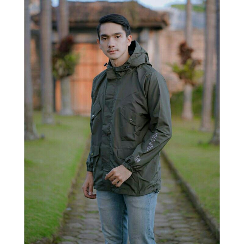 THE BOJIEL ORIGINAL JAKET WATERPROOF OUTDOOR PARKA CARGO 5