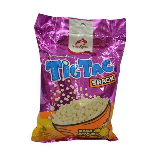 TIC TAC SNACK PILUS RASA AYAM BAWANG 100 GR