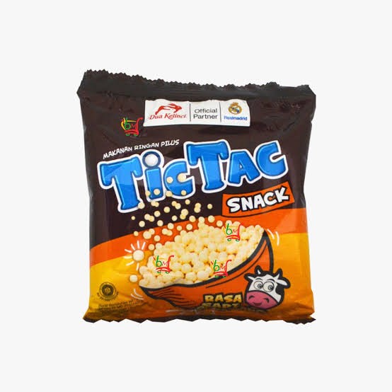 TIC TAC SNACK PILUS RASA SAPI PANGGANG AL-FOIL 19 GR