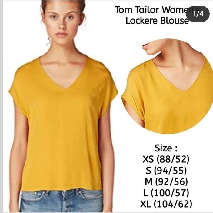 TOM TAILOR Womens Lockere Blouse