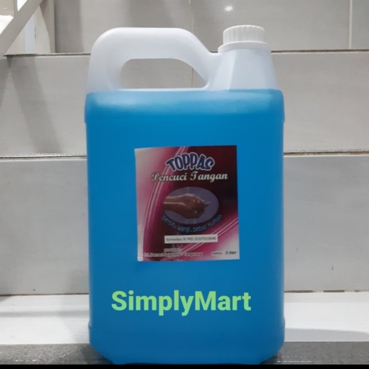 TOPPAS hand soap Mint 5 LiterPromo Stok terbatas