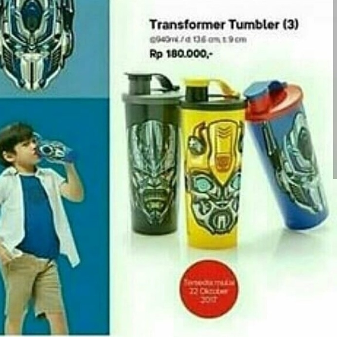 TRANSFORMERS TUMBLER SET