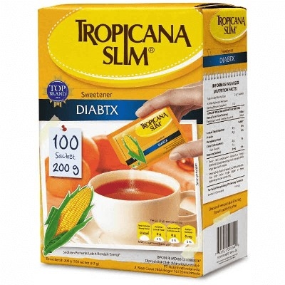 TROPICANA SLIM Diabetics 100 x 2g