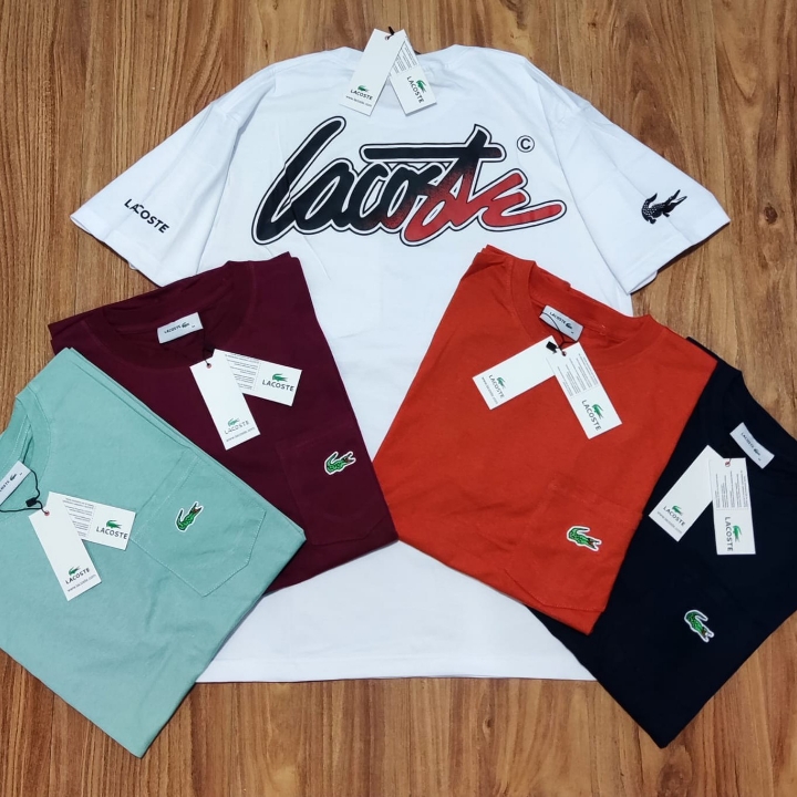 TSHIRT LACOSTE POCKET