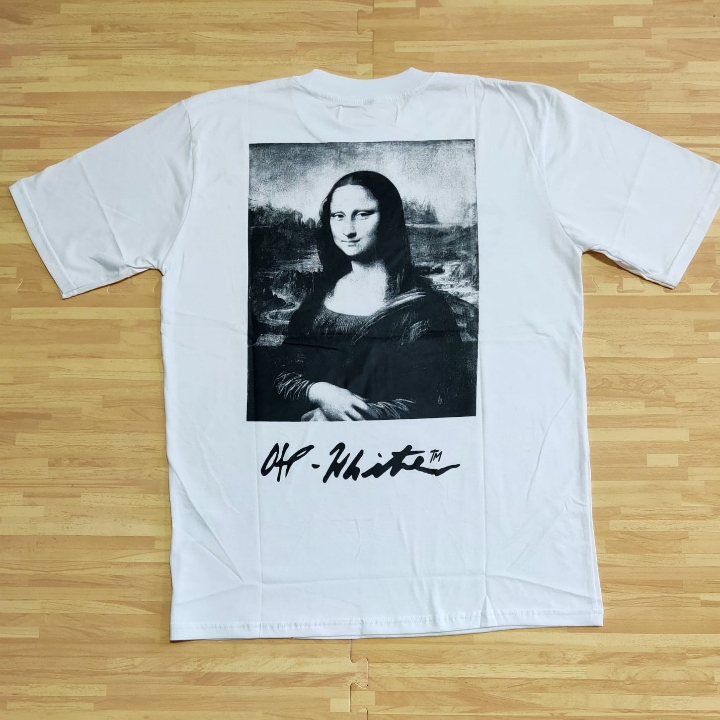 TSHIRT OFF WHITE MONALISA