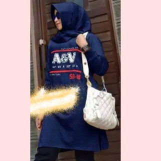 TUNIK AV BAHAN BABYTERRY UKURAN ALL SIZE FIT TO L 1R